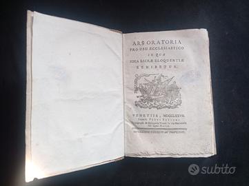 ARS  ORATORIA  PRO  USU  ECCLESIASTICO (ED. 1777)