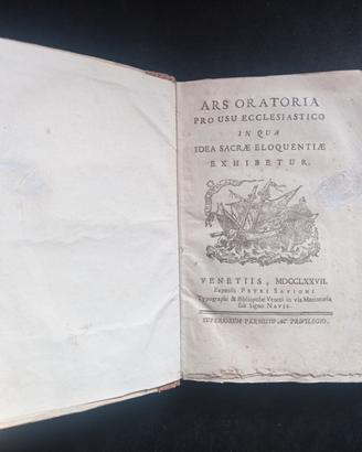 ARS  ORATORIA  PRO  USU  ECCLESIASTICO (ED. 1777)