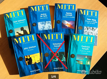 Set di libri - Lotto di 6 libri MITI Collection