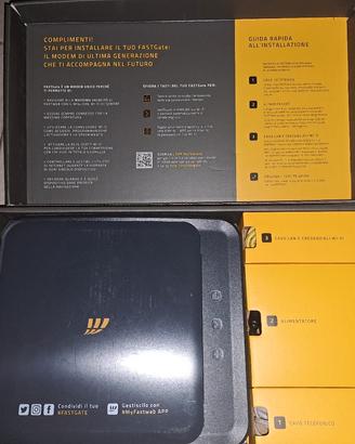 Modem Router Fastweb FASTGate ZTE ZXHN H388Q 
