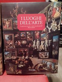 coppia libri i luoghi dell arte edizione Sanpaolo 