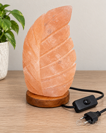 Lampada Sale Rosa Himalaya a Foglia 4 kg