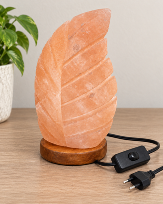 Lampada Sale Rosa Himalaya a Foglia 4 kg