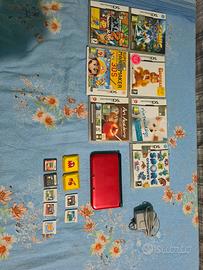 Nintendo 3DS XL ROSSA + Giochi
