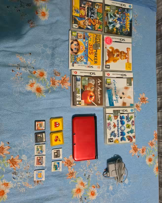 Nintendo 3DS XL ROSSA + Giochi