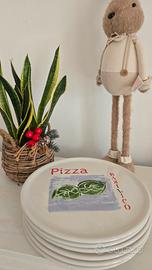 set piatti pizza