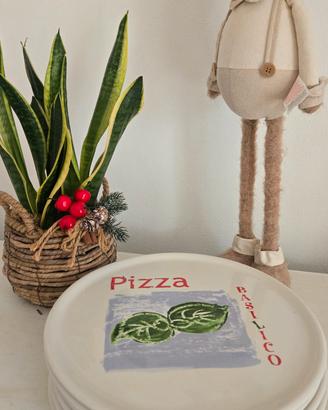 set piatti pizza