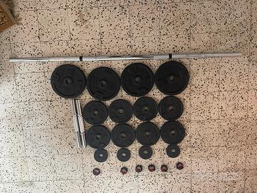 Bilaniere, manubri e pesi