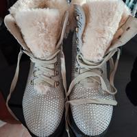 Scarponcini brillantinati