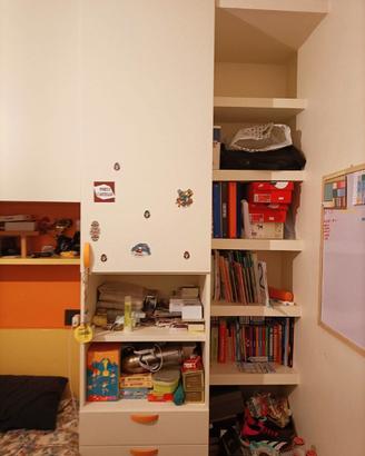 Cameretta bambini/ragazzi con due letti singoli