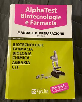 Alpha test biotecnolgie e farmacia
