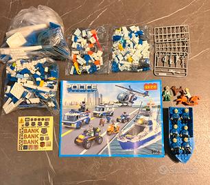 Set Costruzioni COGO 3918 Police Compatibile LEGO