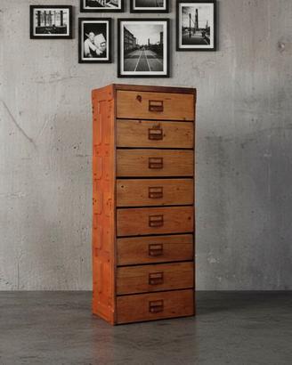 Cassettiera Unica Upcycling Anni 50 - MAC 1974