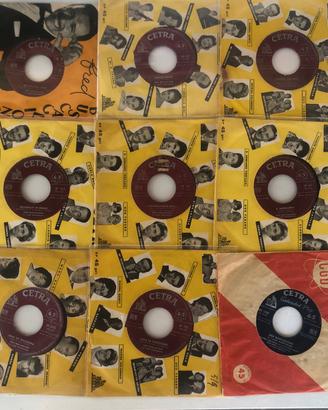 FRED BUSCAGLIONE - 10 vinili 45 giri