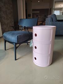 Kartell Componibile BIO 3 Elementi – Rosa (Nuovo) 