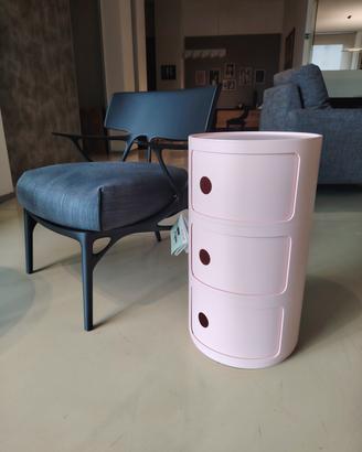Kartell Componibile BIO 3 Elementi – Rosa (Nuovo) 