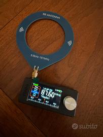 Mini radio portatile multibanda con display Ips