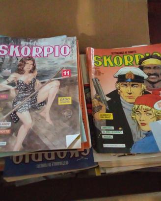 collezione fumetti skorpio