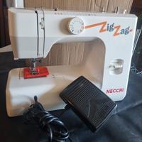 Macchina da cucire Necchi Zig Zag revisionata 