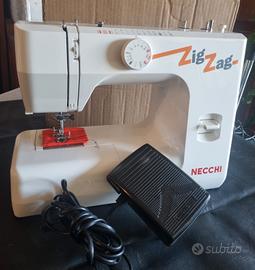 Macchina da cucire Necchi Zig Zag revisionata 