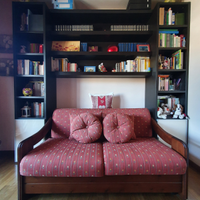 Libreria ponte + Divano letto