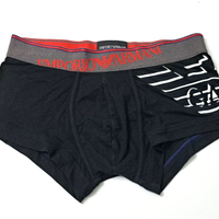 BOXER PARIGAMBA *EMPORIO ARMANI_COTONE NERO