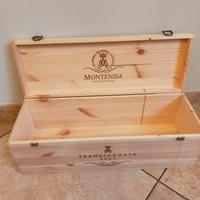 scatole vino di legno 