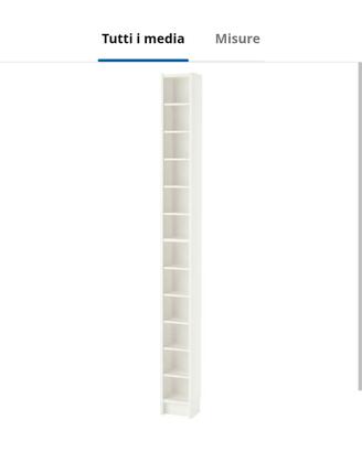 Scaffale Gnedby Ikea color noce