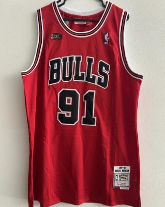 Canotta NBA Dennis Rodman Chicago Bulls 97/98 XL