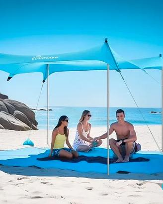Tenda da spiaggia | Gazebo WolfWise 3×3 m UPF 50+