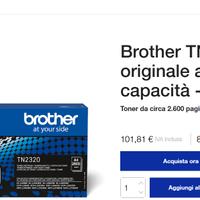 Toner originale Brother 2320