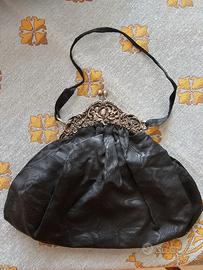 Borsetta Vintage in Seta e Argento - Inizio '900