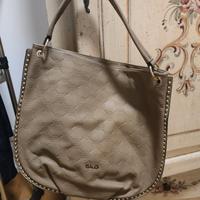 Borsa da donna marca Gaudì colore tortora nuova