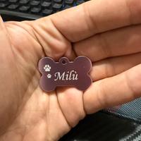 Targhetta collare cane personalizzata