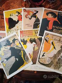 POSTER riproduzioni Henry De Toulouse -Lautrec