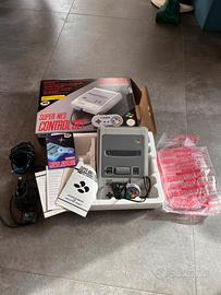 Super Nintendo entertaiment PAL italiana