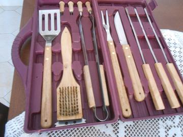 Barbecue attrezzi griglia