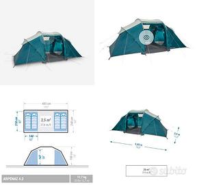 TENDA Camping QUECHUA ARPENAZ 4.2