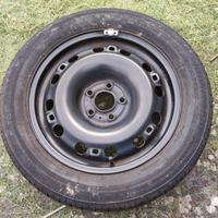 4 cerchi vw Audi 15" 5x100 + 2  gomme alla season 