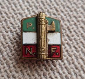 Spilla Distintivo Fascismo Fascista PNF Mussolini 