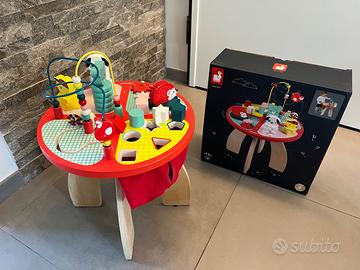 Janod tavolo gioco attività per bimbi