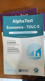 Alphatest economia Tolc E esercizi commentati