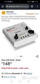 Tube Ultragain MIC200 preamplificatore microfonico