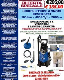 IDROPULITRICE AR 476 NUOVA CON 2 ANNI DI GARANZIA 