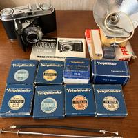 Voigtländer Vito II  con accessori e flash