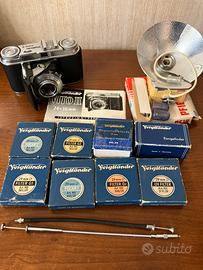 Voigtländer Vito II  con accessori e flash