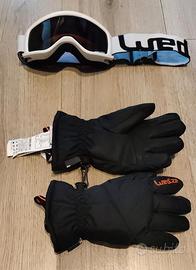 Guanti da sci ~NUOVI+Maschera da sci Wedze bimbo/a
