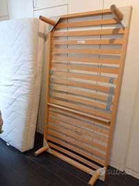 Rete a doghe e materasso