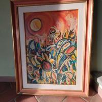 quadro di Carletti girasoli