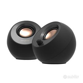 Creative Pebble Casse PC 2.0 USB Nero